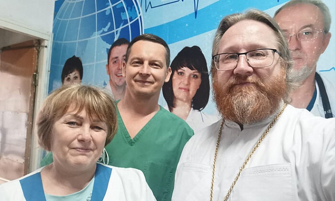 Преподаватели кафедры библеистики МДА посетили Луганскую народную Республику с гуманитарной миссией